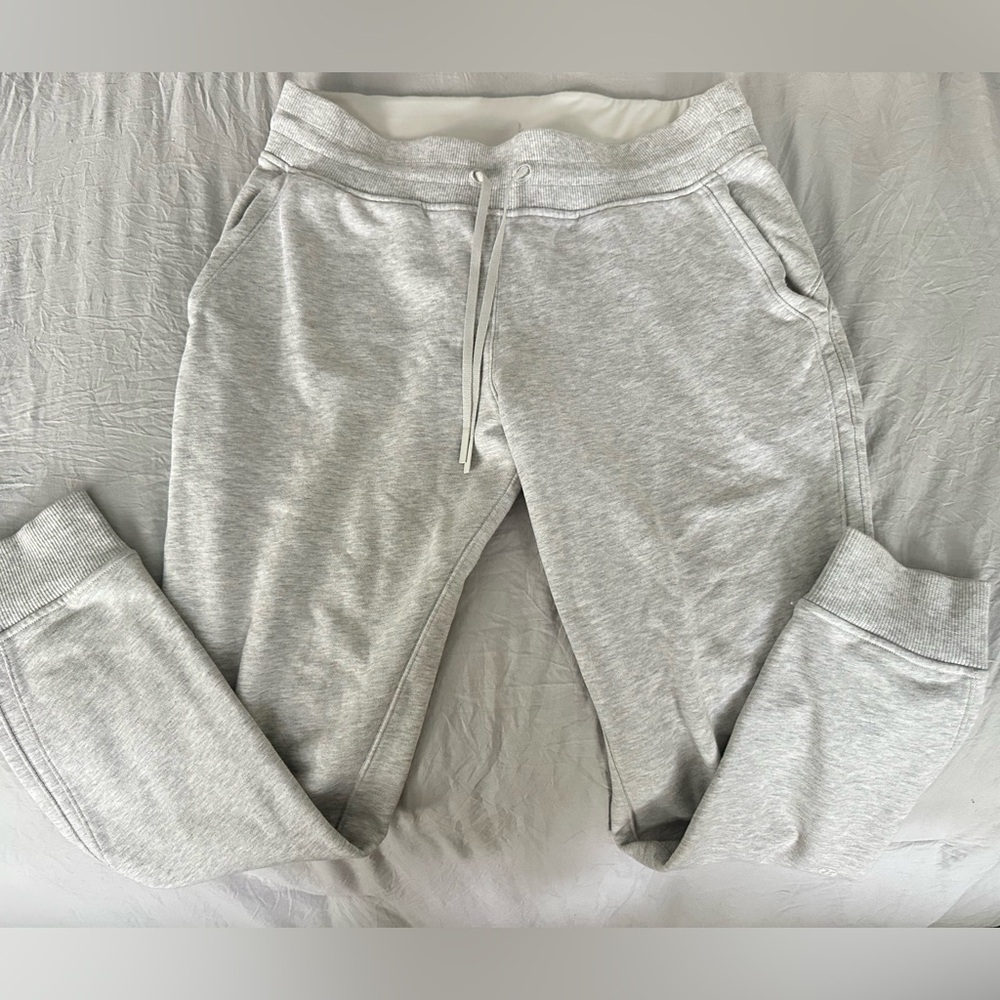 Lulu Lemon Gray Jogger Sweatpants